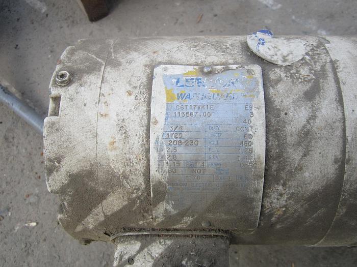 Used Pump, Centrif., 0.75 HP, S/st, 2" In/1.5" Out, Tri Clover, #S739486