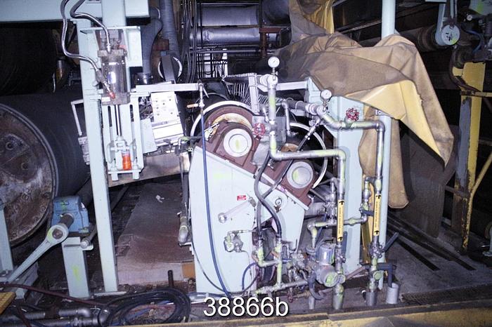 Used Inclined Size Press, 100" Trim Machine #38866