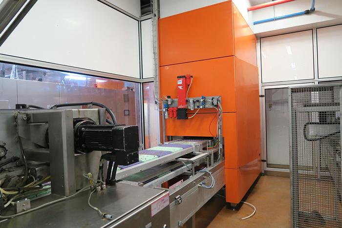 Used Frozen Cone Chocolate Moulding Line