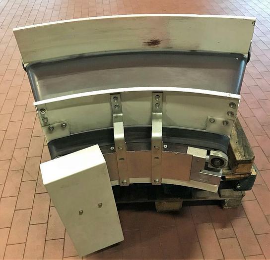 Gebraucht TRANSNORM Kurvengurtförderer Transnorm 45° Rechts TS 1500-100