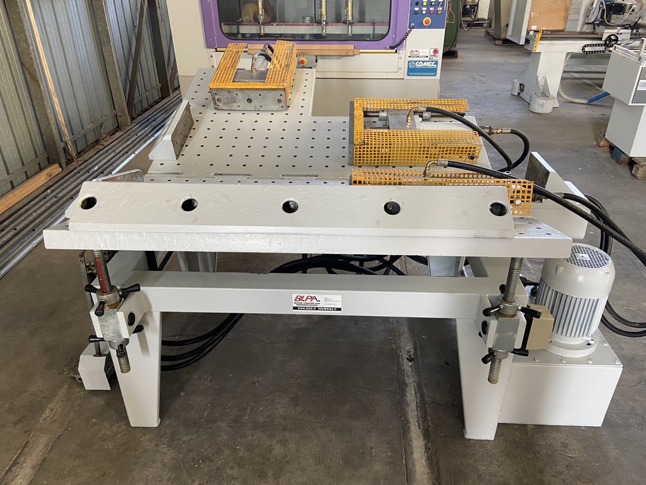 Usato Strettoio idraulico a libro, marca Camam, modello SI/3L/GI, usato