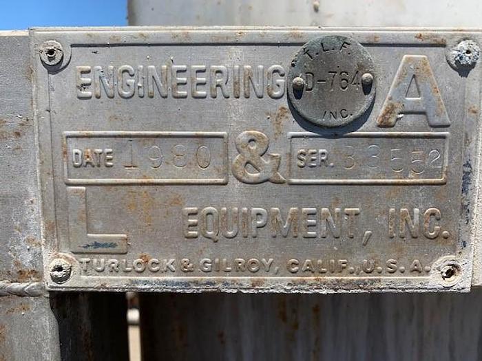 Used L&A Process System Inc 10-15 Ton Rotary Coil Hot Break