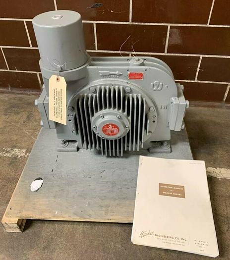 Waukee Compressor Rotary Vane Compressor Mixor 2800CFH 700RPM 1.5HP *New*