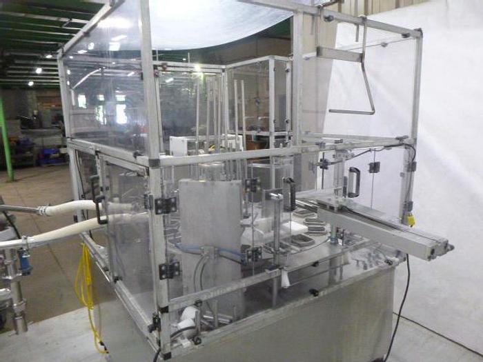 Used Complete Filling Line; World Cup Filler, (2) Vemag Robbies and Lidder