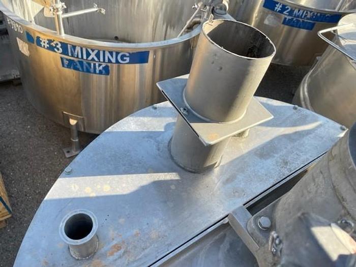 Used Groen 150 Gallon Stainless Steel Jacketed Mix Kettle With Dual Agitation