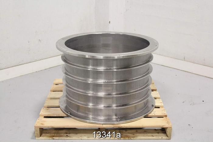 Used Black Clawson ULTRA III Pressure Screen Basket, .018" Slots #13341