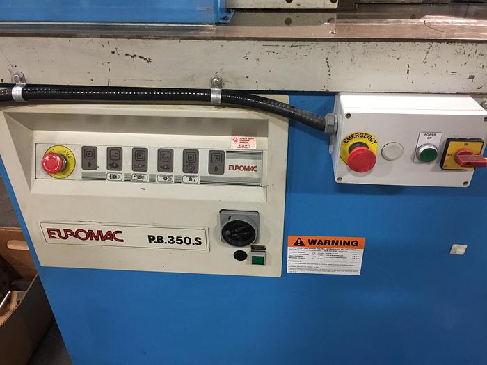 Used 35 TON, EUROMAC, PB.350.S, HYDRAULIC HORIZONTAL BENDER