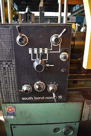 Used 15" X 56" SOUTH BEND "NORDIC 15" ENGINE LATHE w/TAPER for Sale in