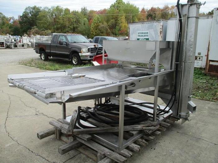 Used Stein E Series Breading Applicator, 34" wide Product Belt