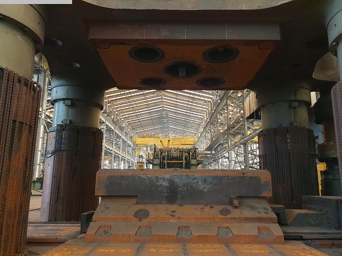 Used Press Forging Open Die Hydraulic SMS - MEER UF4 80-100MN