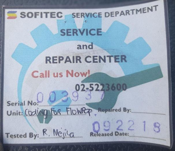 Used Wrapper, Sofitec, Horizontal, Mdl BK-280F, Flow Wrapper #S744487