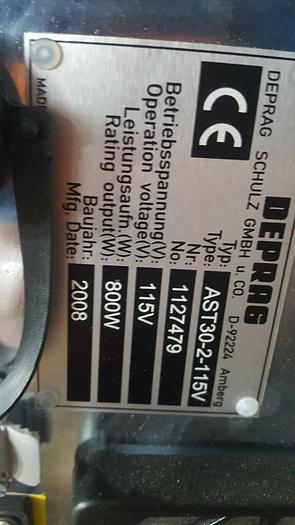 Deprag AST30-2-115V Screwdriver Sequence Controller AST30-2-115V (103)
