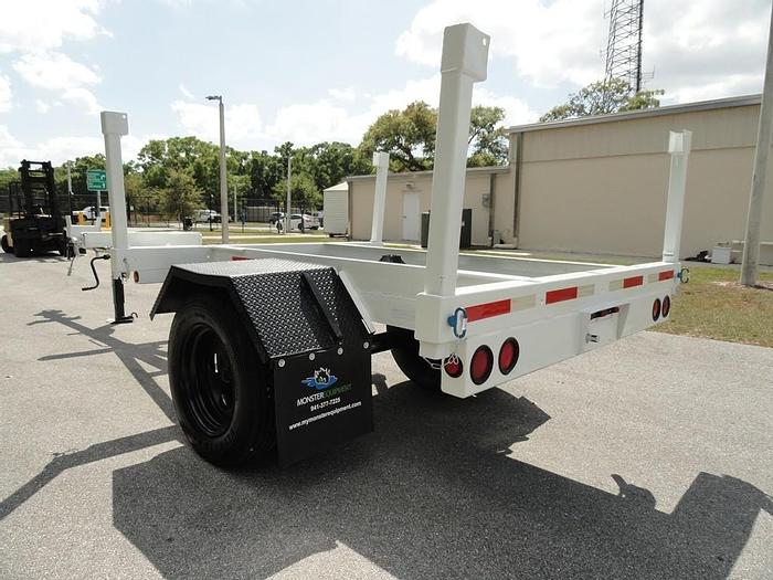 Used Estes PT15 SA Extendable Pole Trailer - 45003