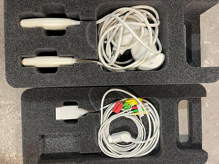 Used Philips HD7 , ultrasound with 2 sample : L12-3 , C5-2