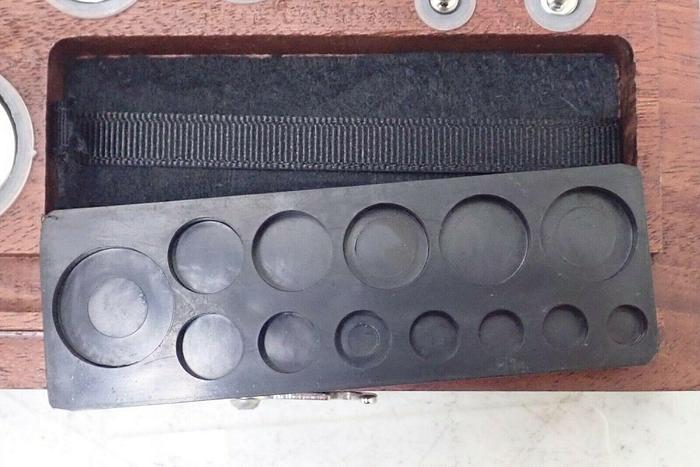 Used Sartorius Balances & Scales S03C0894 Model 5mg-100g Calibration Weight Kit Set