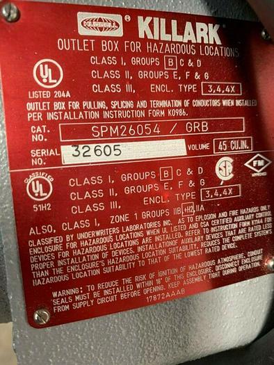 Used Thermo Revco EXF418A15 -20°C Explosion Proof Under Counter Fridge 115V 5 CUFT