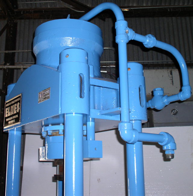 Used 200 Ton Elmes Hydraulic Press; Down-Acting; 4 Post;