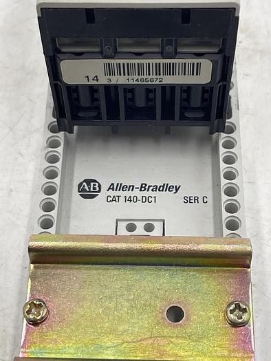 Used Allen-Bradley 140M-C2E-B25 Ser B 140-DC1 Ser C 