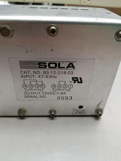 Used Sola Power Supply 83-12-218-03