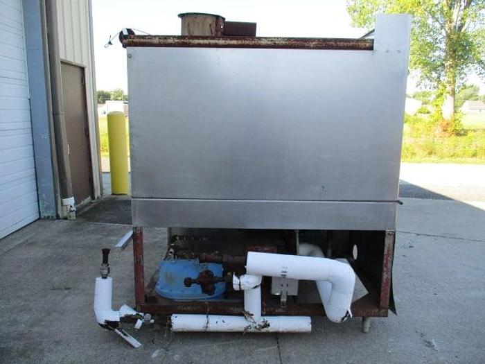 Used Tray/Baking Pan Washer; Rotary loading tray