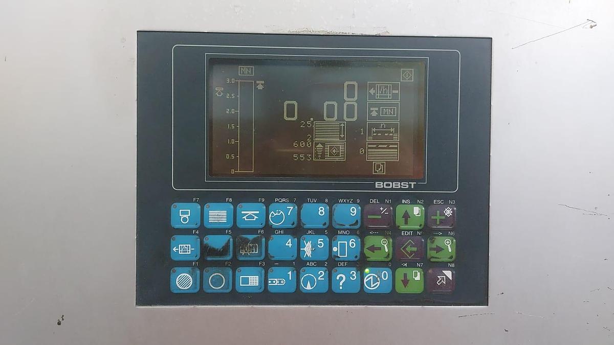 Used 2003 Bobst SPO 1600. Vision
