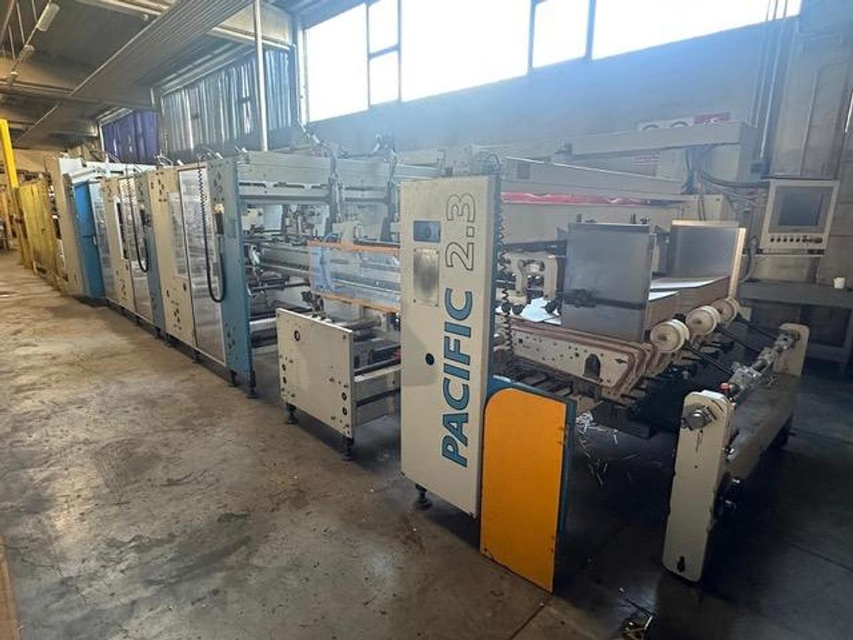 Used BOBST PACIFIC CON DOPPIO INTRODUTTORE