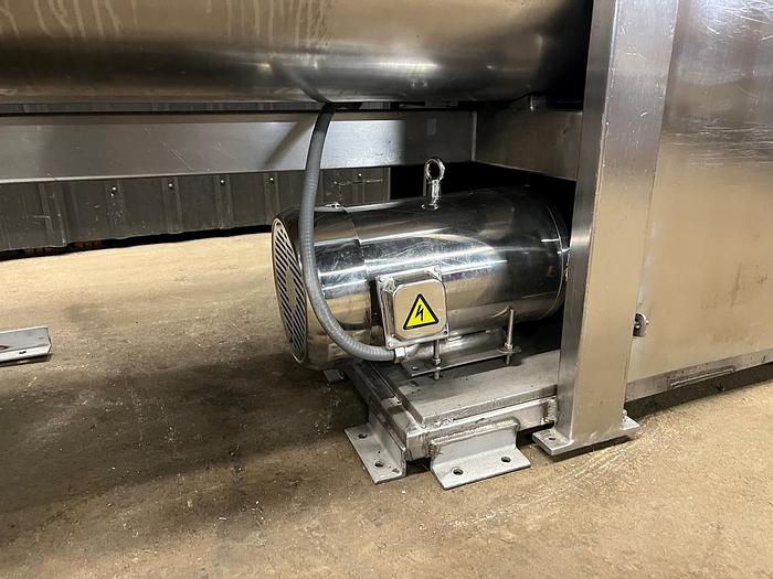 Used USED DEMACO STAINLESS STEEL DOUBLE PADDLE BLENDER, 30 CUBIC FEET