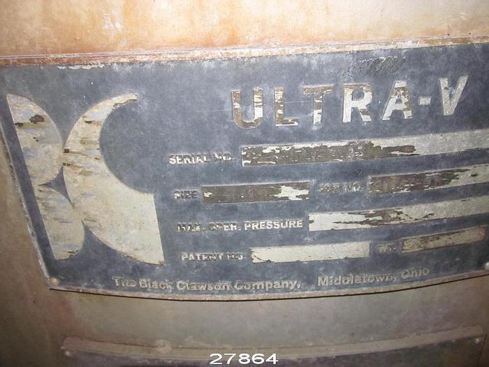 Used Black Clawson-UV600-Pressure Screen #27864