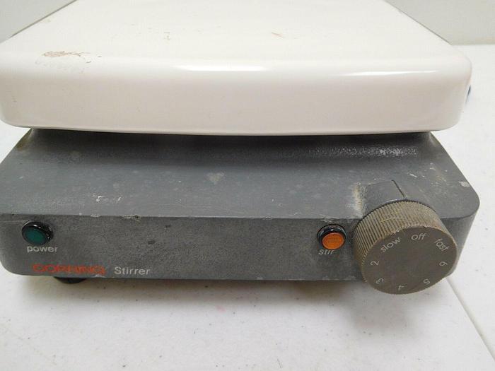 Used Corning Stirrer PC-310 Porcelain Top Laboratory Unit Variable Speed