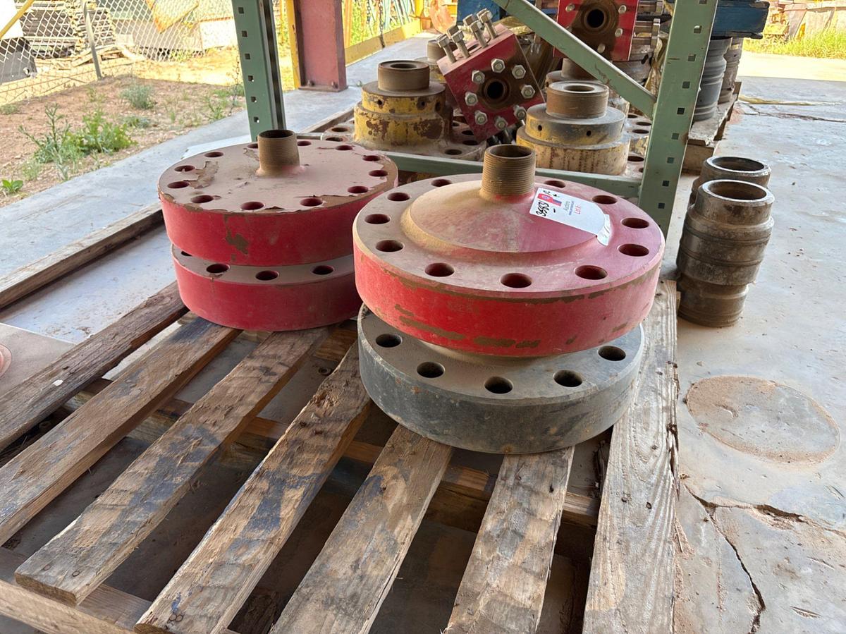 Used (12) assorted landing flanges