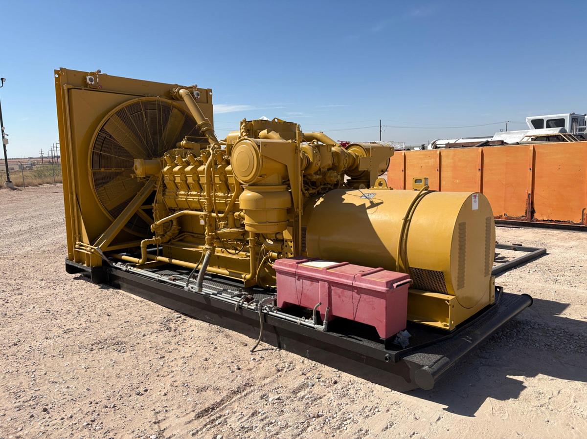 Used KATO MODEL: 800-SRD9 800KW GENERATOR, SKIDDED