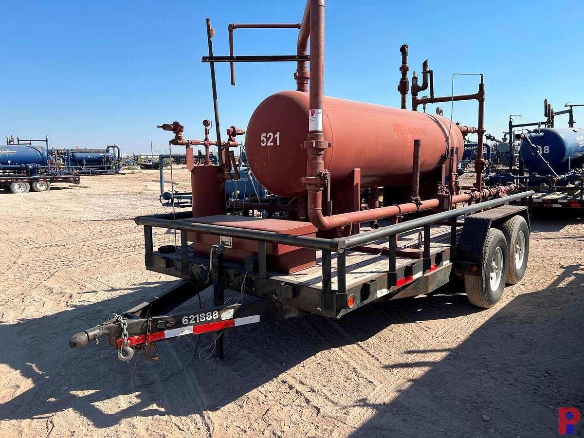 Used TRLR MTD 10’ X 30” 500PSI HORIZONTAL SEPARATOR
