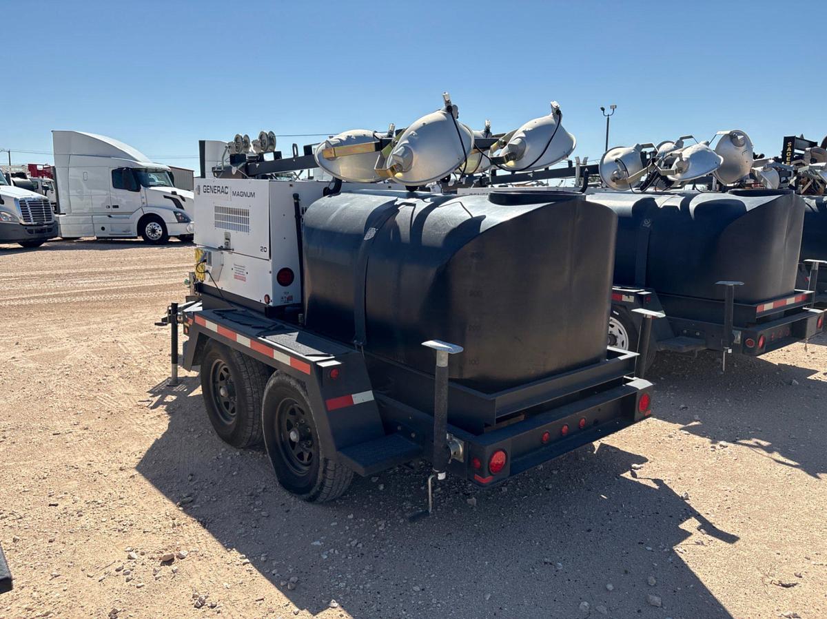 Used 2018 GENERAC MOBILE PRODUCTS MLT4200 20KW T/A LIGHT TOWER COMBO TRAILER