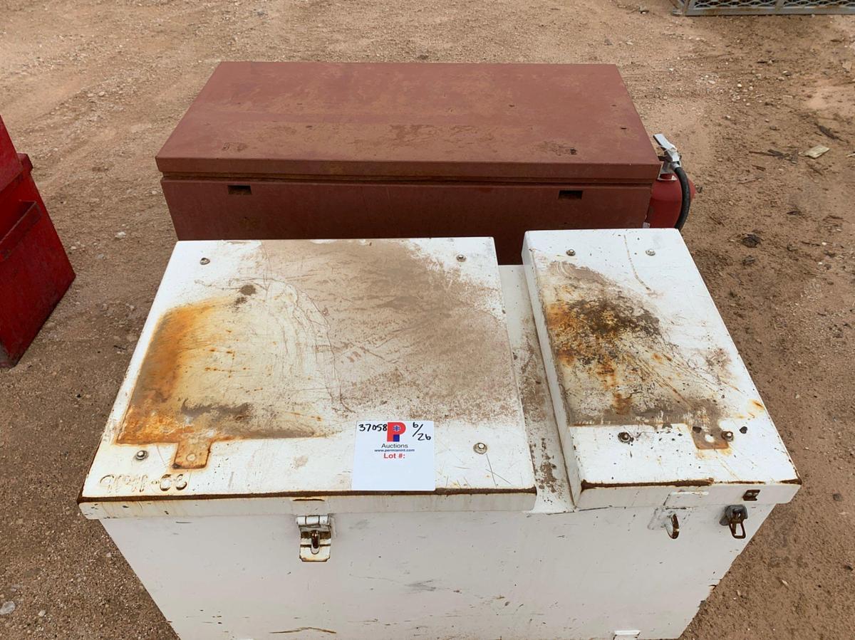 Used (2) 42” x 24” x 24” Tool Boxes