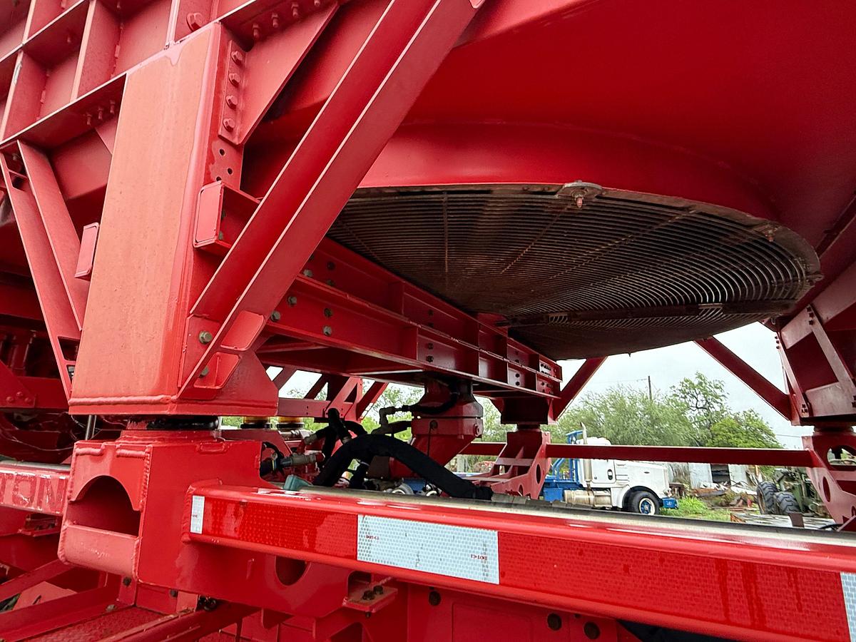 Used 2014 MTU 12V4000 2250-HP W/ ALLISON TRANS. (NO PUMP) MTD ON 3-AXLE FRAC PUMP TRAILER