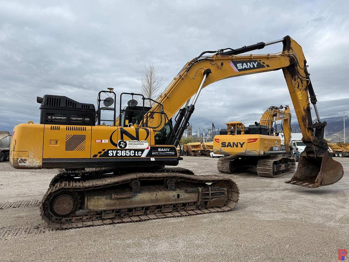 Used 2021 SANY SY365C LC CRAWLER EXCAVATOR