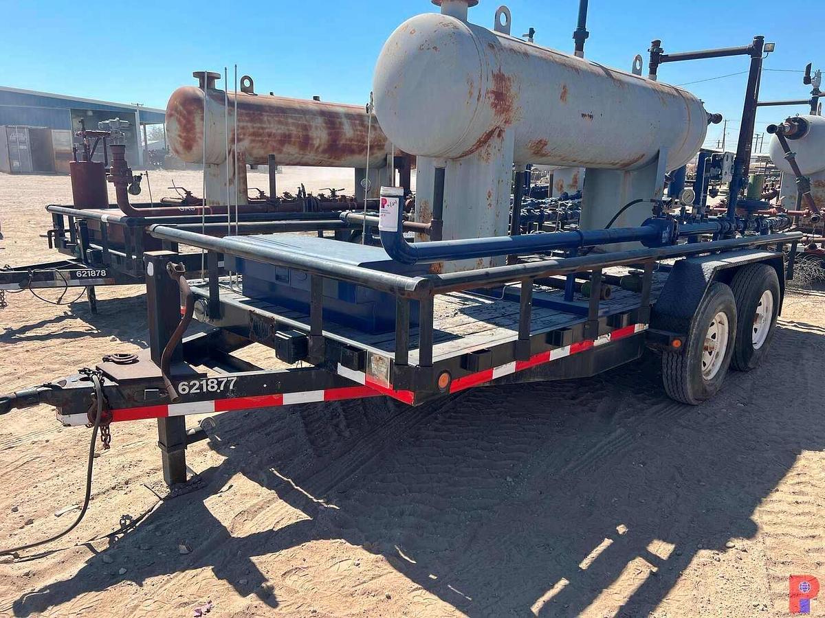 Used TRLR MTD 10’ X 30” 500 PSI HORIZONTAL SEPARATOR