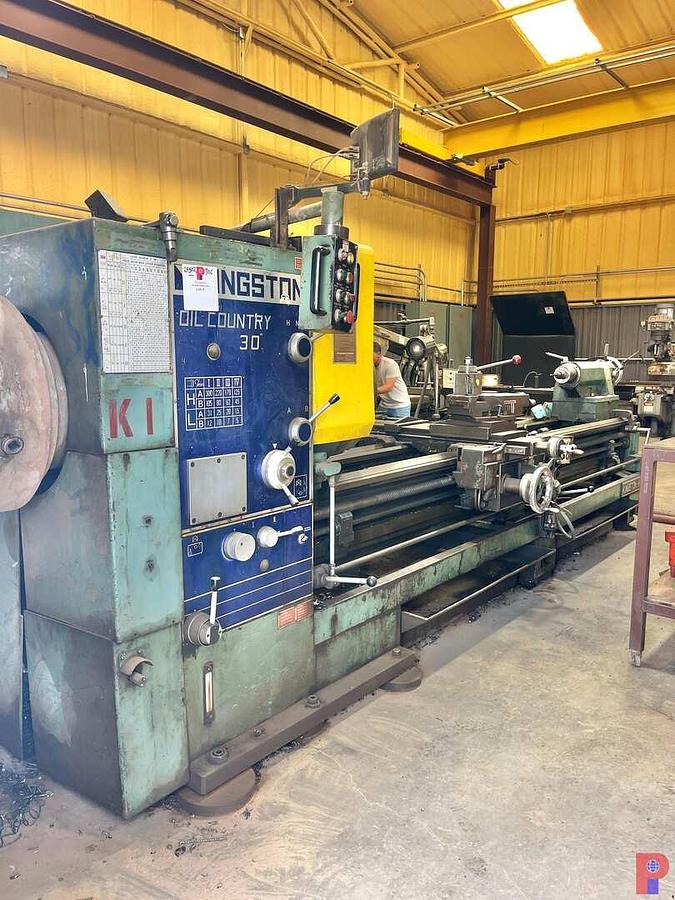 Used SMITH/LEHMANN 12-3/4 HOLLOW SPINDLE ELECTRIC LATHE W/ 220”BED