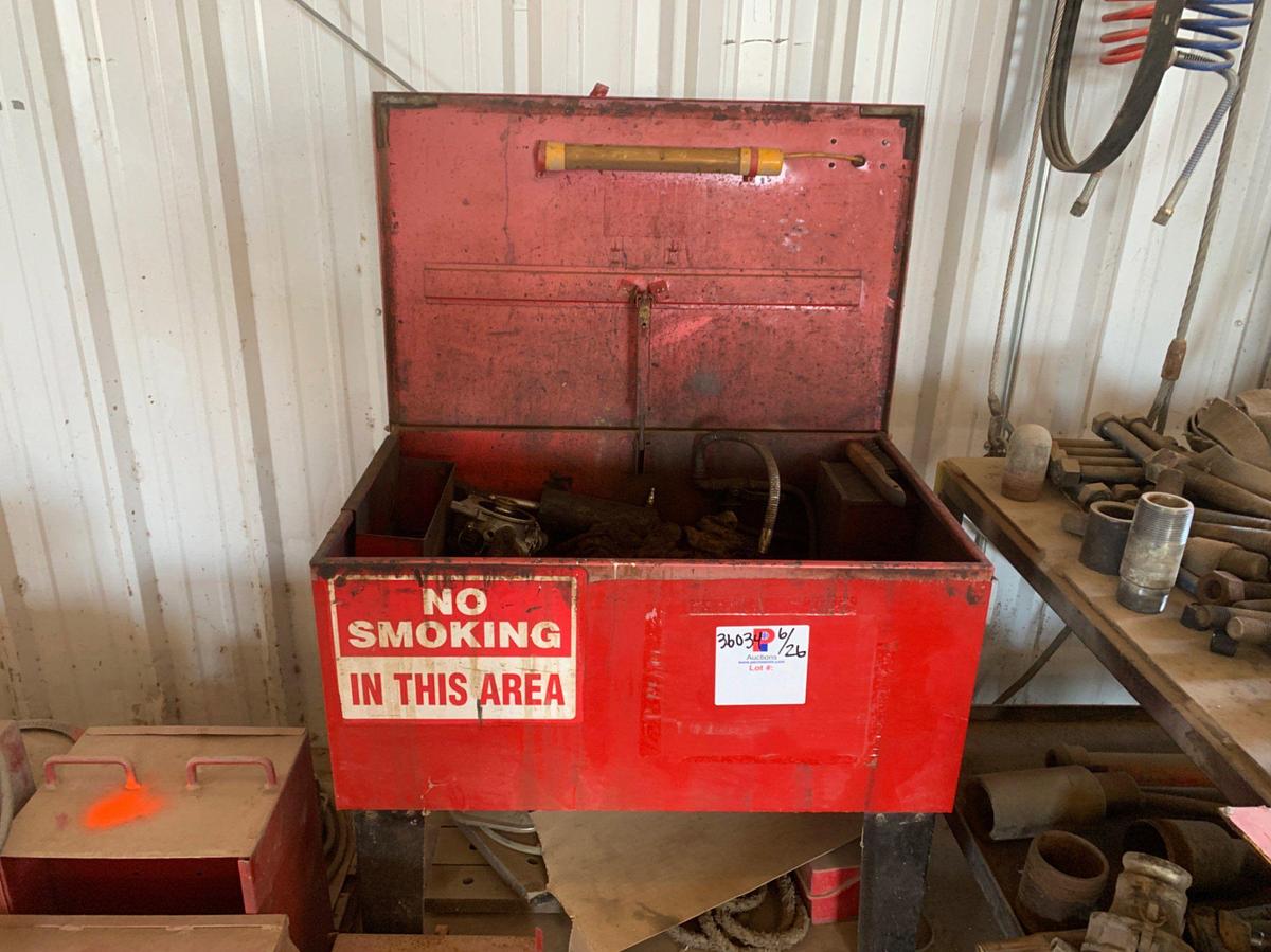 Used Parts Washing Bin