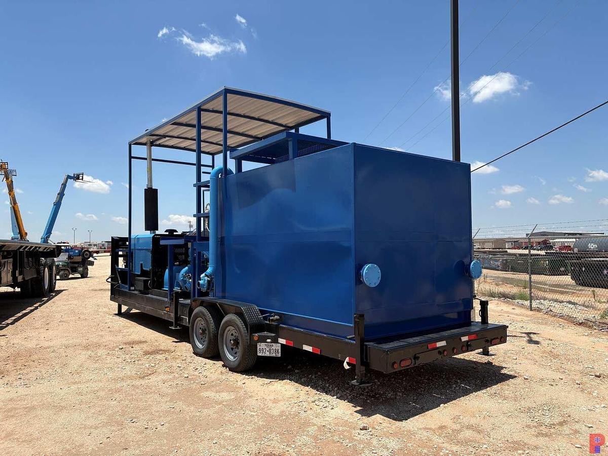 Used 2022 28’ X 7’ T/A GOOSENECK PORTABLE BATCH MIXING TRAILER