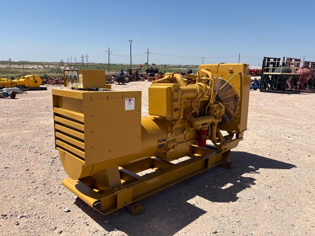 Used Cat D3406 260kw standby gen set