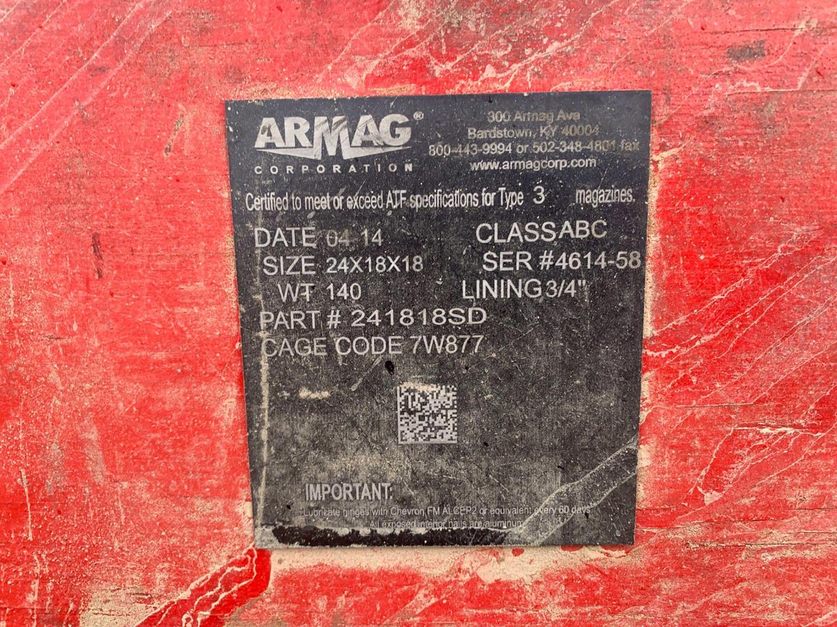 Used (2) Armag 24” x 18” x 18”