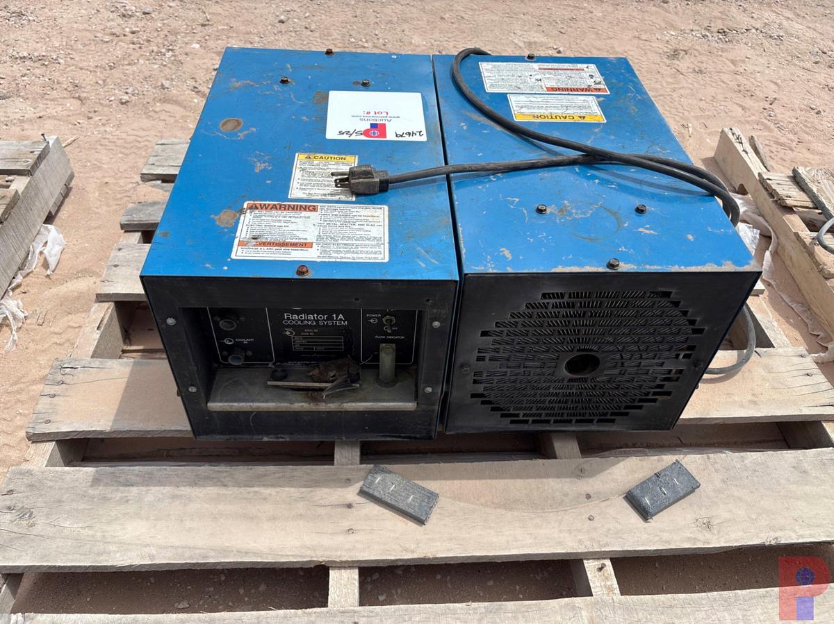 Used (2) MILLER RADIATOR 1A COOLING SYSTEMS