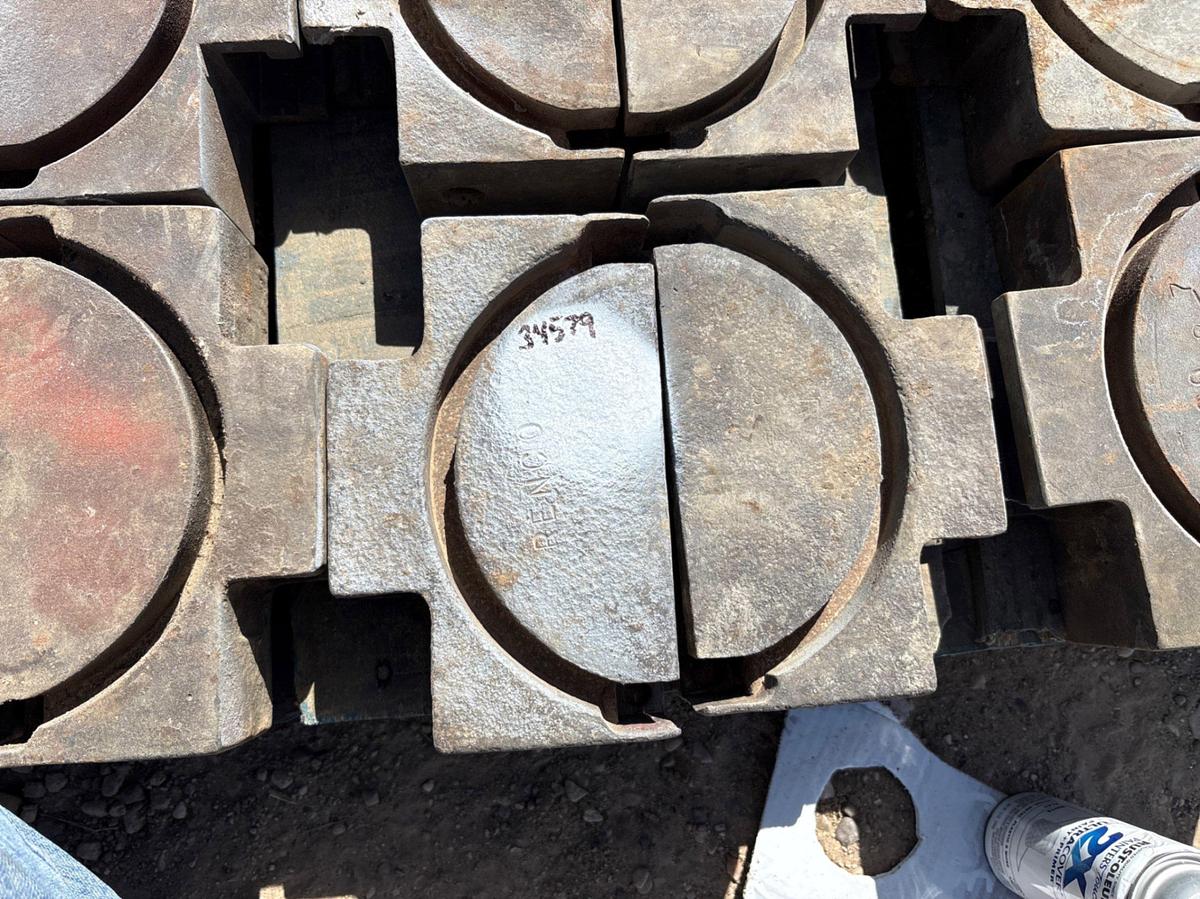 Used SET OF (2) BLIND REEDY BOP RAMS