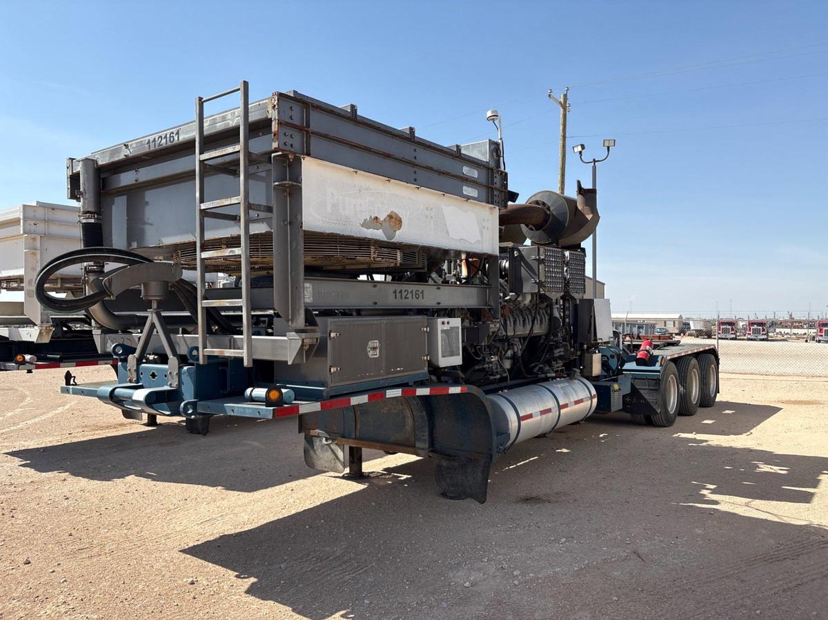 Used 2006 PEERLESS ENERFLOW 3-AXLE FRAC PUMP TRAILER