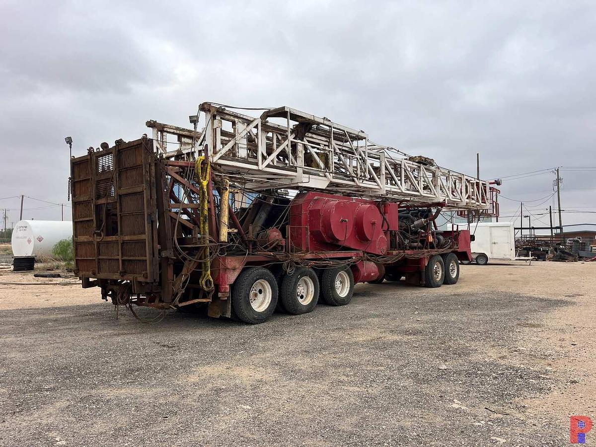 Used 2008 REFURB COOPER TL-550 DD 104'-250k 5 AXLE WELL SERVICE WORKOVER RIG