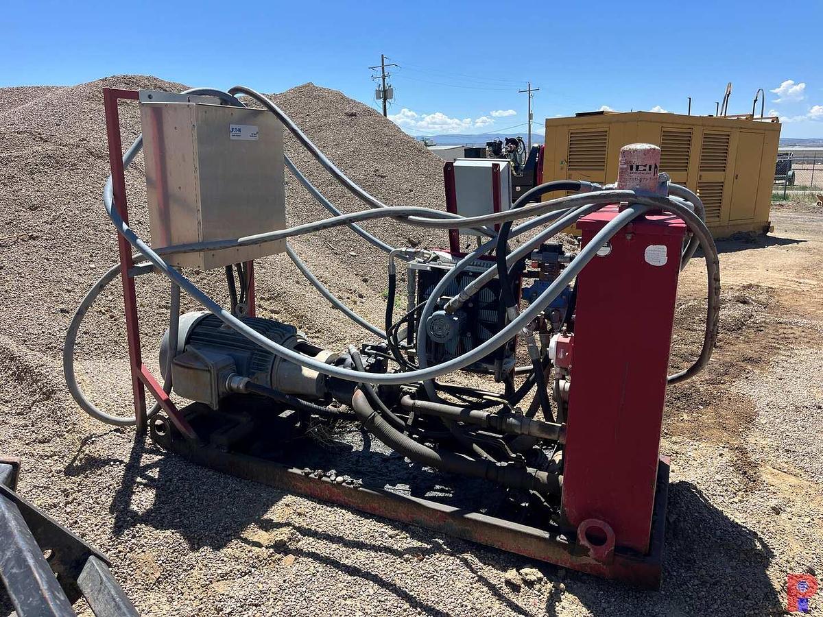 Used ICI ARTIFICIAL LIFT SYSTEM ELEC. HYDRAULIC POWER UNIT W/ ROD LIFT CYLINDER