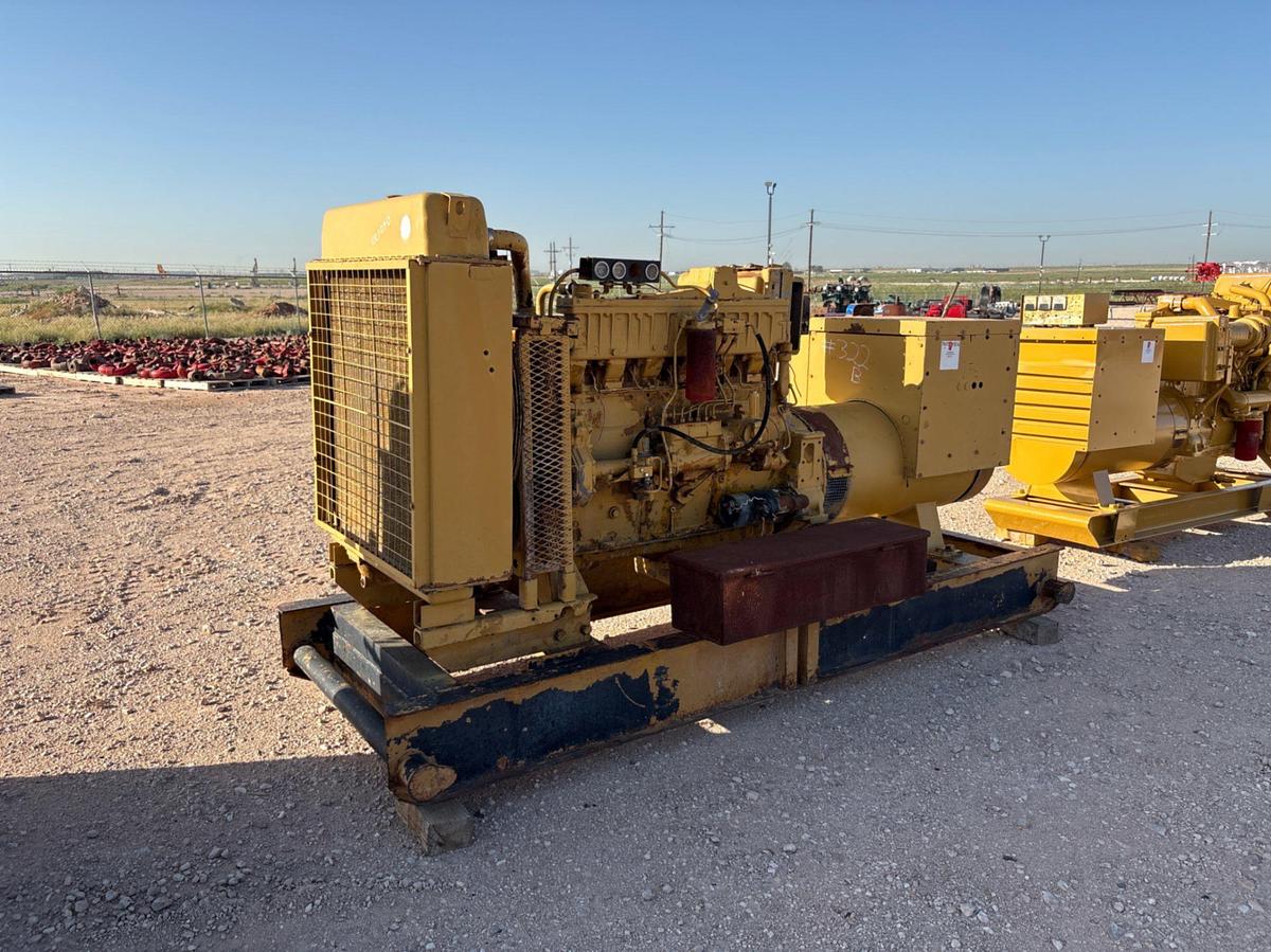 Used CAT D3406 Gen Set Prefix 90U