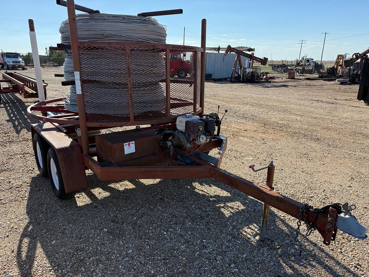 Used B.A.T. CUSTOMER TRAILERS 10’ T/A BP REEL TRAILER