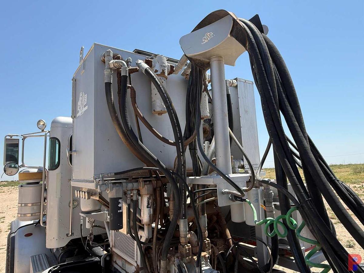 Used 2013 PETERBILT 367 QUAD AXLE COIL TUBING HAUL TRUCK